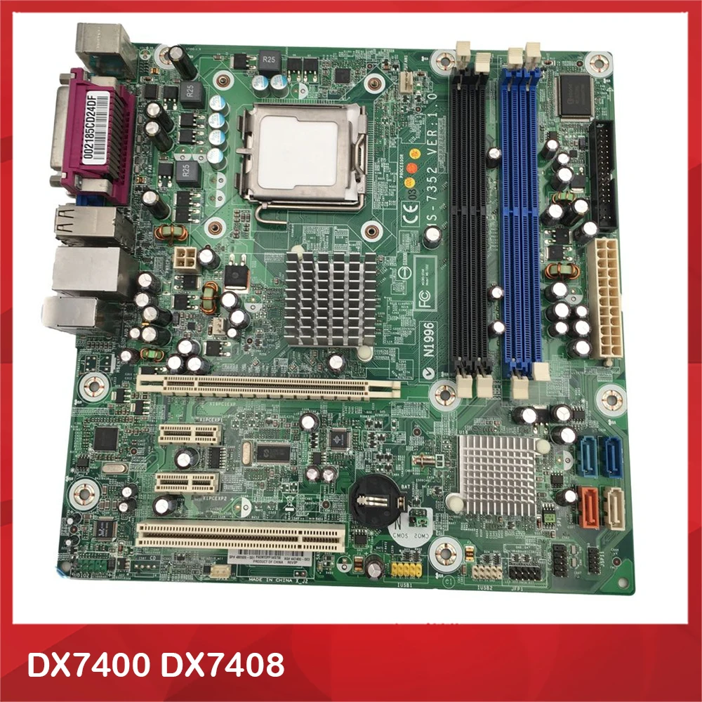 

100% Working Desktop Motherboard for HP DX7400 DX7408 480909-001 447400-003 MS-7352 Fully Tested Good Quality