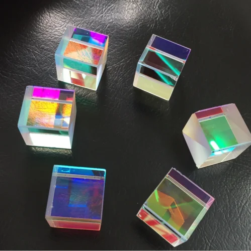 

6pcs/lot Defective RGB X-Cube Prism Combiner Splitter Cross Dichroic Cube Prisma Optical glass Combination prism 2.2x2.2x2.15mm