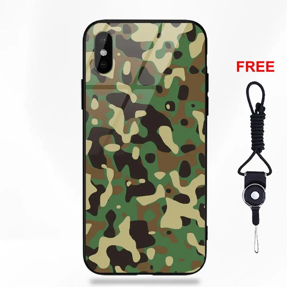 Для Apple iPhone 5 5C 5S SE 6 6S 7 8 Plus X XS Max XR мягкая рамка из ТПУ + Чехлы закаленного стекла
