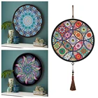 Алмазная живопись сделай сам 5D особой формы, орнамент, богемский геометрический узор, алмазная вышивка для украшения дома