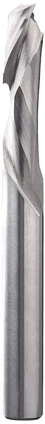 

D-C1130 1+1 Flutes Compression CNC Router Bit Solid Carbide with 1/4" x 1" x 1/4" x 2-1/2" Shank 1/4"