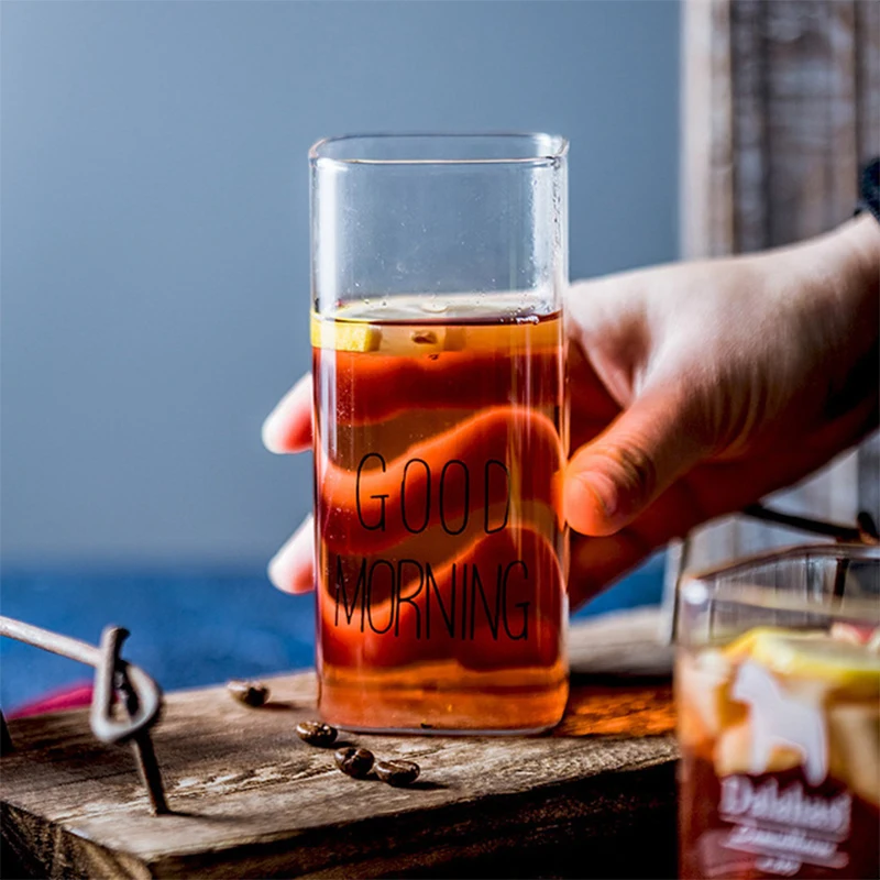 400 мл стакан для молока чашки прозрачный вино фруктовый сок пивная чашка бытовые