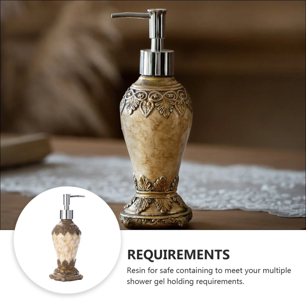 

300ml Shower Dispenser Bottle Liquid Soap Dispenser Shampoo Lotion Bottle