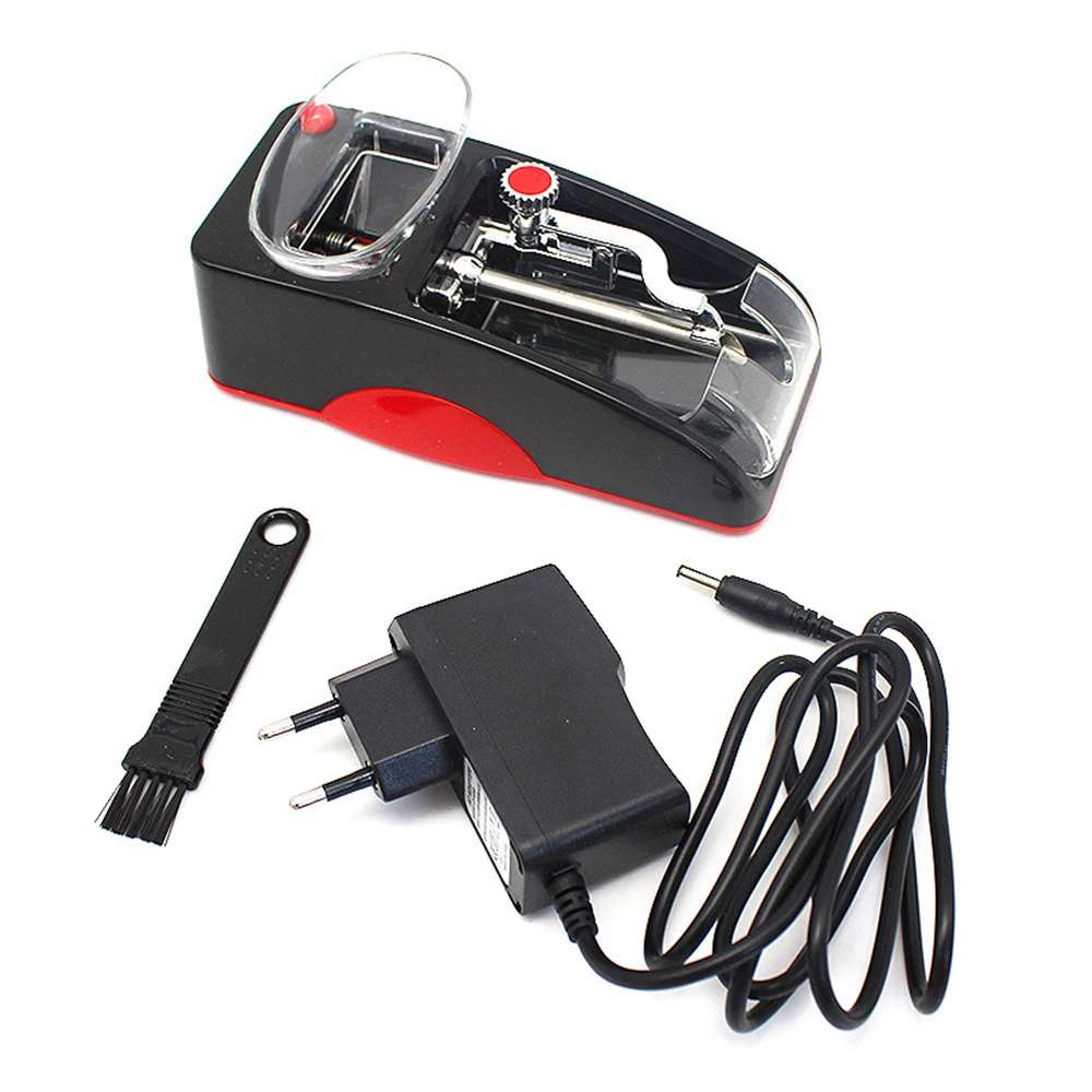 Electric Cigarette Machine Easy Automatic Making Rolling Tobacco Electronic Injector Maker Roller Smoke Tool US/EU Plug | Дом и сад