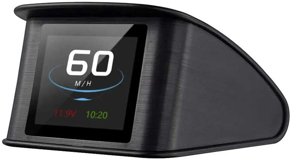 

Автомобильный дисплей HUD на лобовом стекле KMH & amp; Миль/ч цифровой GPS умный Спидометр с сигнализацией превышения скорости вольтметр предупре...