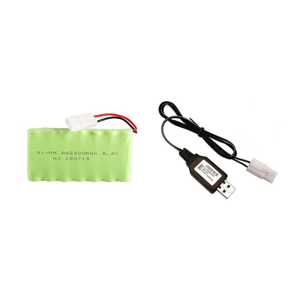 Аккумулятор 8 4 В 2400 мА/ч AA Ni-MH аккумулятор и USB зарядное устройство для