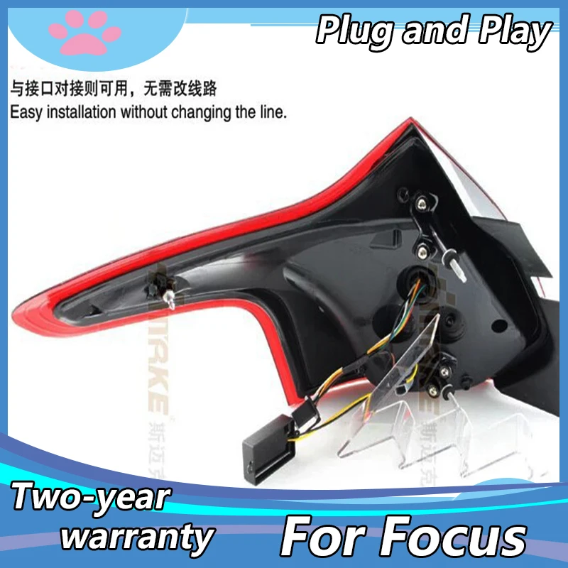 

2012-2014 For Ford focus 2 LED taillights rear lights parking For Ford Focus foglights For ford focus 2 car styling