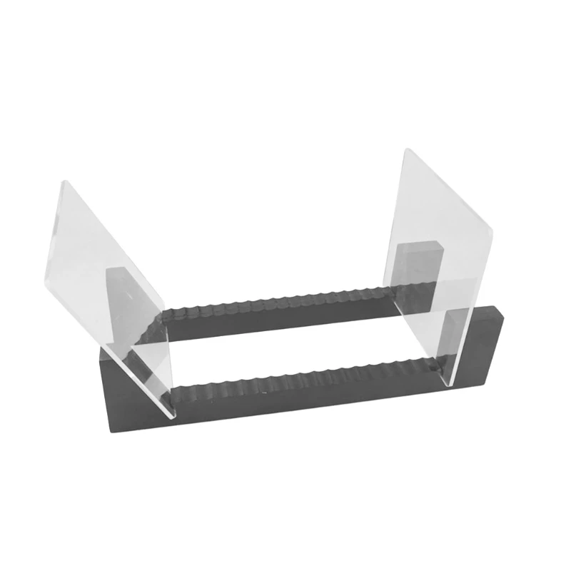 67JA 1 шт. держатель для хранения записей из дерева и акрила демонстрационные