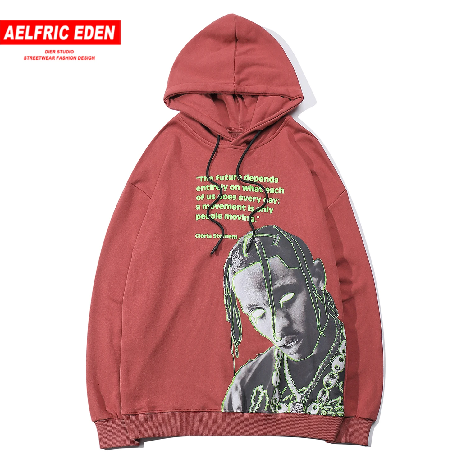 Aelfric Eden крутой мальчик печатных толстовки мужские осенние Harajuku уличная хип хоп