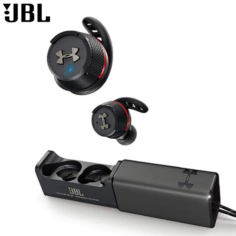 

JBL Project Rock True Wireless Flash Earbuds Headphones Waterproof IPX7 Sport Headset With Mic