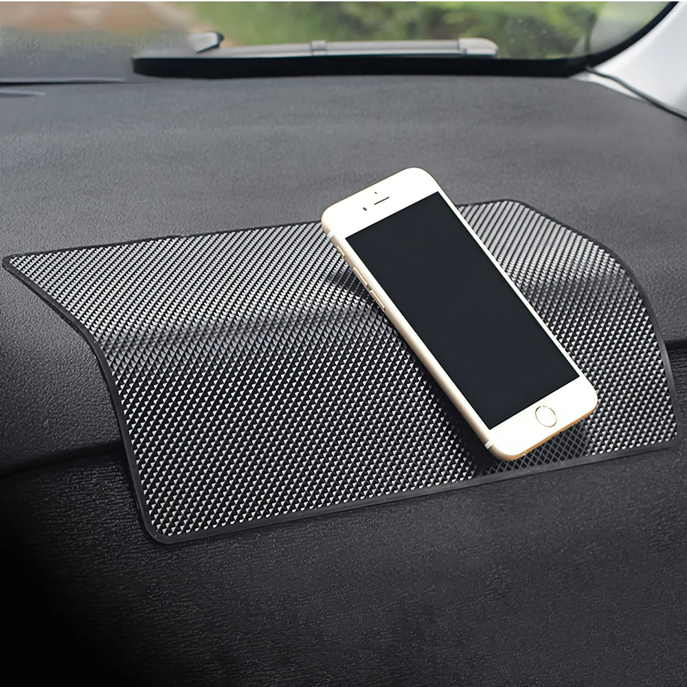 Автомобильный нескользящий Липкий Противоскользящий коврик для приборной