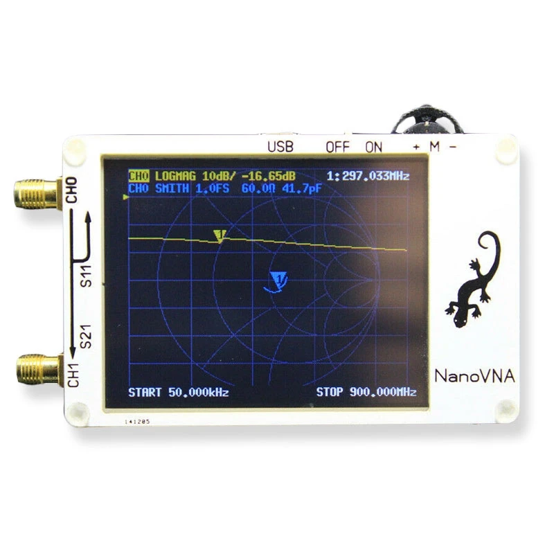 Векторный анализатор сети Nanovna 2 8 дюйма HF VHF UHF антенны стоячие волны