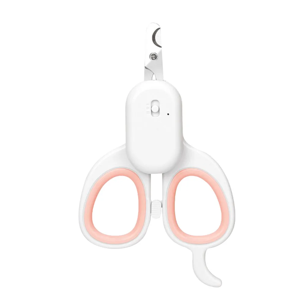 

Pet Nail Claw Cutter LED Light UVB Grooming USB Charge Scissors Nails Trimmer Small Dog Nail Clippers Pet Claw Nail Supplies
