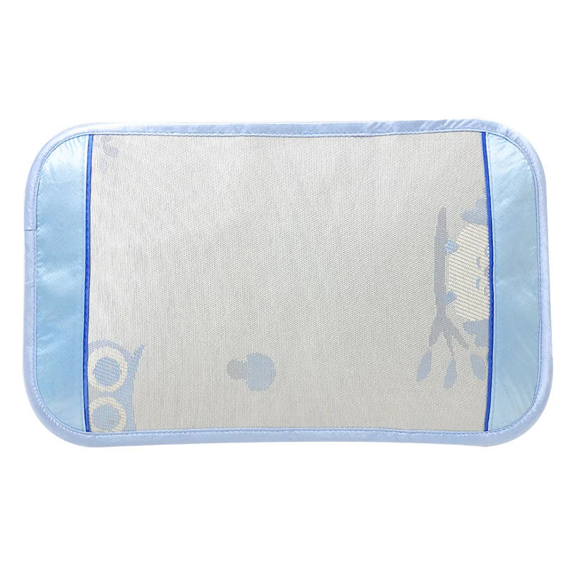 Blue Pillow Детский матрас для лета, детский спальный коврик для кровати, дышащий коврик, детское постельное белье - Цвет: Blue Pillow