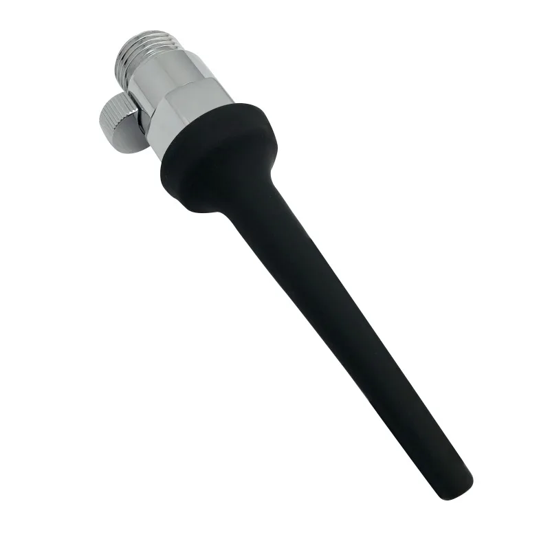 Мягкая силиконовая клизма WETIPS для биде душа анальная черный анальный наконечник