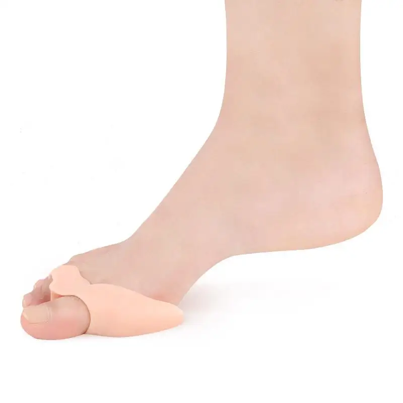 2pcs Soft Silicone Gel Insoles Bunion Corrector Breathable Hole Transparent Forefoot Pads Feet Care Pedicure Tools | Красота и