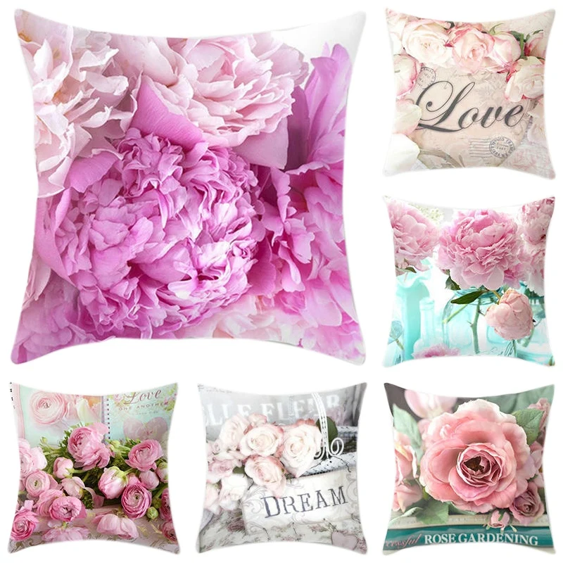 6 шт. декоративные подушки в виде цветов | Дом и сад