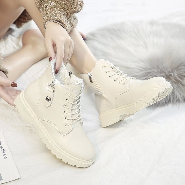 Женские ботинки Martin Новинка 2020 года Сезон осень Полуботинки из натуральной кожи