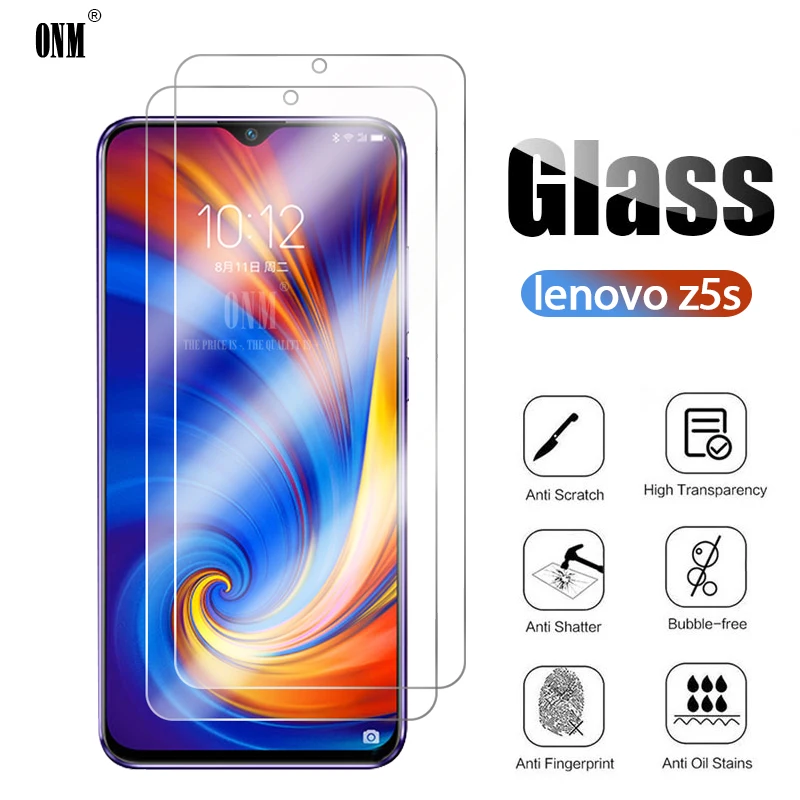 10 шт закаленное стекло для Lenovo Z5s Защитная пленка экрана 6 3 | Мобильные телефоны и