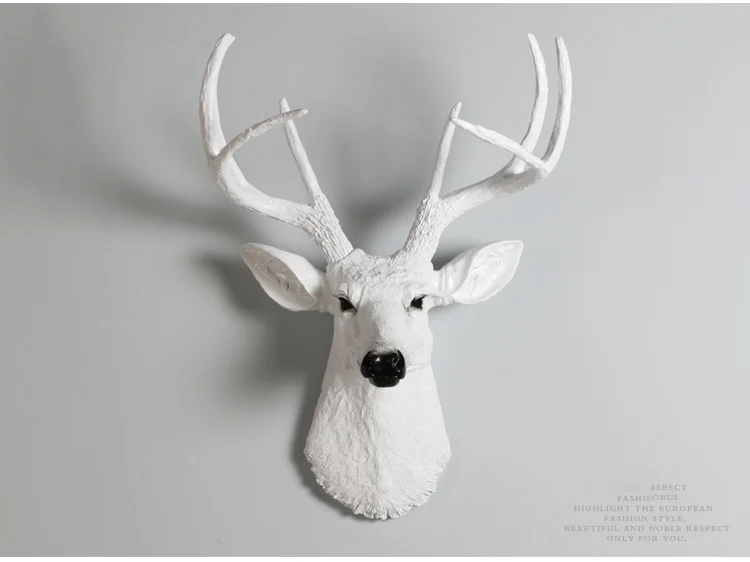 [MGT] американская Реалистичная голова оленя настенная подвесная животного