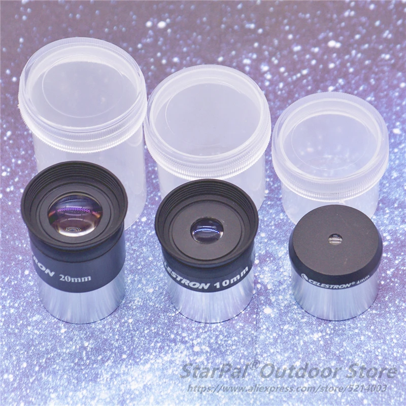 Окуляр Celestron 80EQ 80DX оригинальный окуляр 4 мм 10 20 1 25 дюйма полностью многослойный