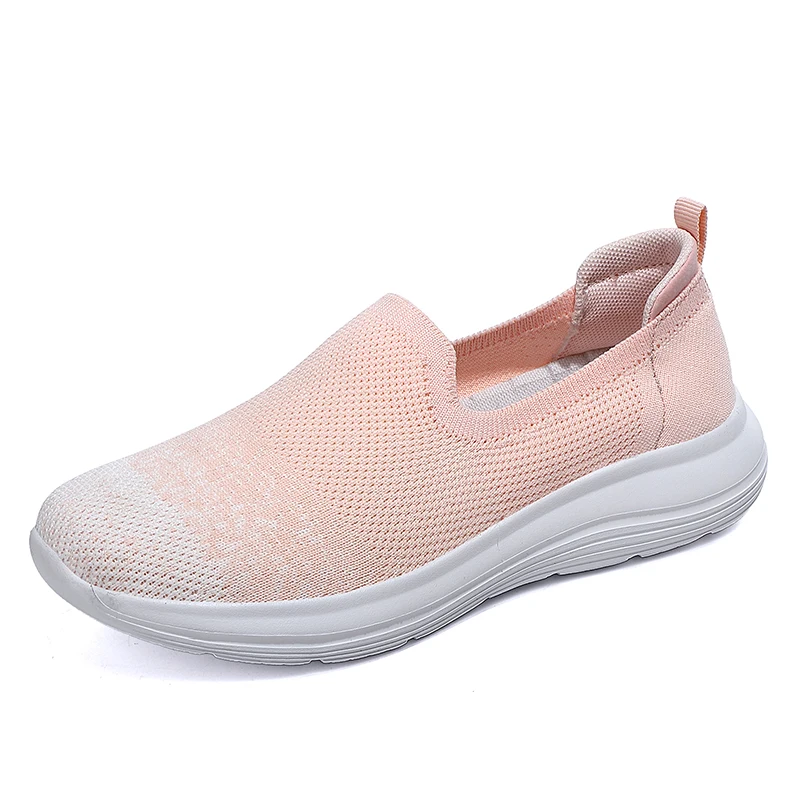 

Plus Size Summer Women's Vulcanized Shoes Comfortable Women Walking Shoes Slip On Flats Shoes Female Loafers 2021 zapatos mujer