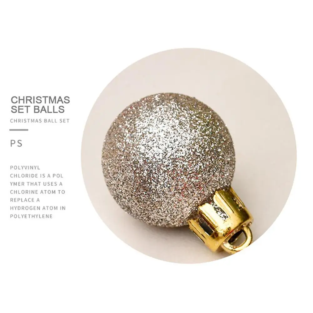 

99PCS Christmas Ball Baubles Home Holiday Party Decoration Christmas Tree Hanging Balls Ornament Xmas Gifts navidad 2020 FN50