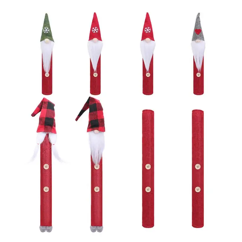 Чехол на дверь холодильника Рождественская ручка кухонные Рождественские