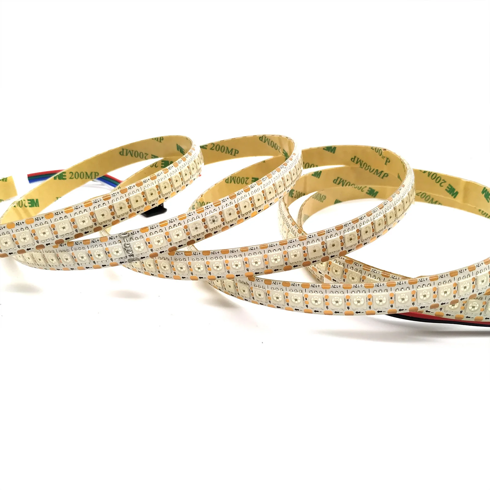 1m/2m 144 Led WS2812B WS2812 WS2813 WS2815 прокладки СИД светильник Водонепроницаемый