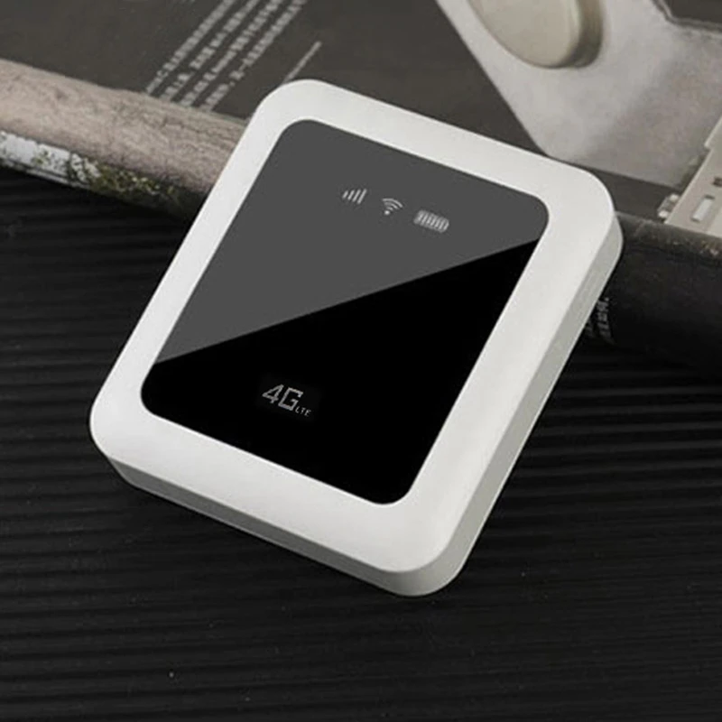 4G LTE Mifi Wifi роутер 150 Мбит/с беспроводной мобильный Поддержка sim-карты с 5200 мАч Power Bank