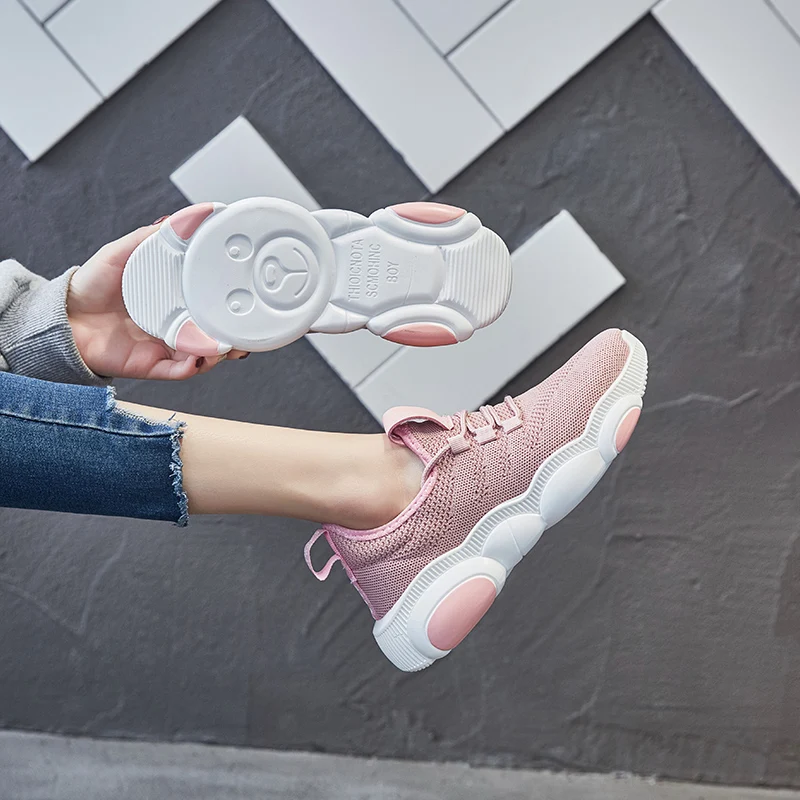 Tenis feminino Tenis Mujer новые женские теннисные туфли Tenis Plataforma уличная спортивная обувь для пробежек женские кроссовки для фитнеса