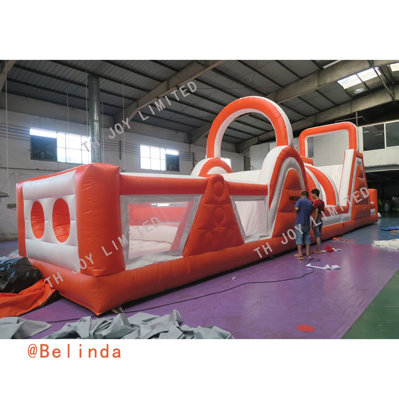 Бесплатная доставка! Надувная препятствия для взрослых и детей 10x3x4 5 м надувная