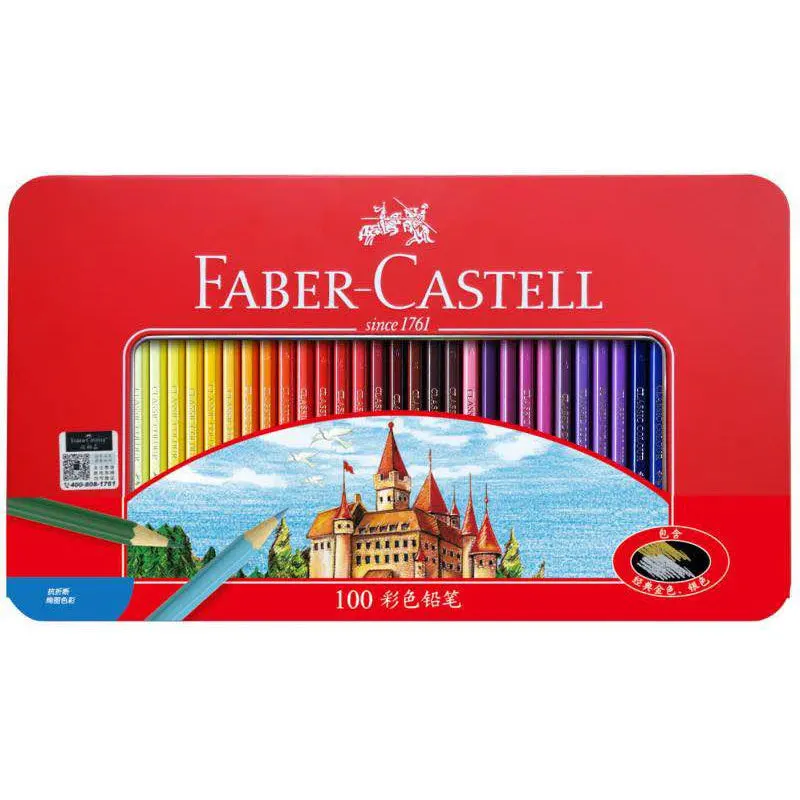 FABER CASTEL 100 Цвет Профессиональный масляные цветные карандаши ed для художника