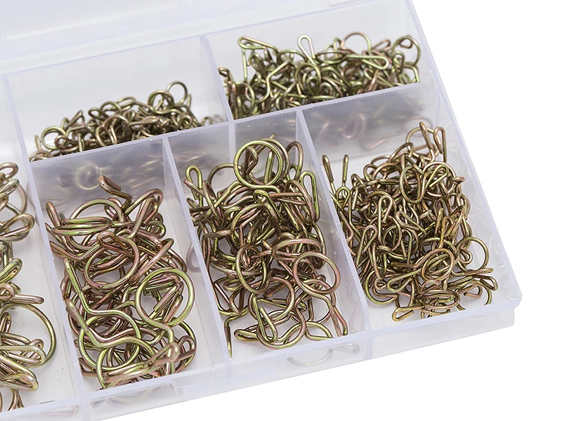 220Pcs/set 4-12mm Fuel Line Hose Tubing Spring Clips Clamps Assortment Kit for Motorcycle Scooter ATV HW172 |