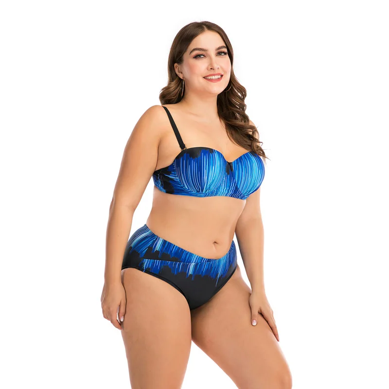 Новинка 2020 сексуальный купальный костюм из двух предметов женская одежда для