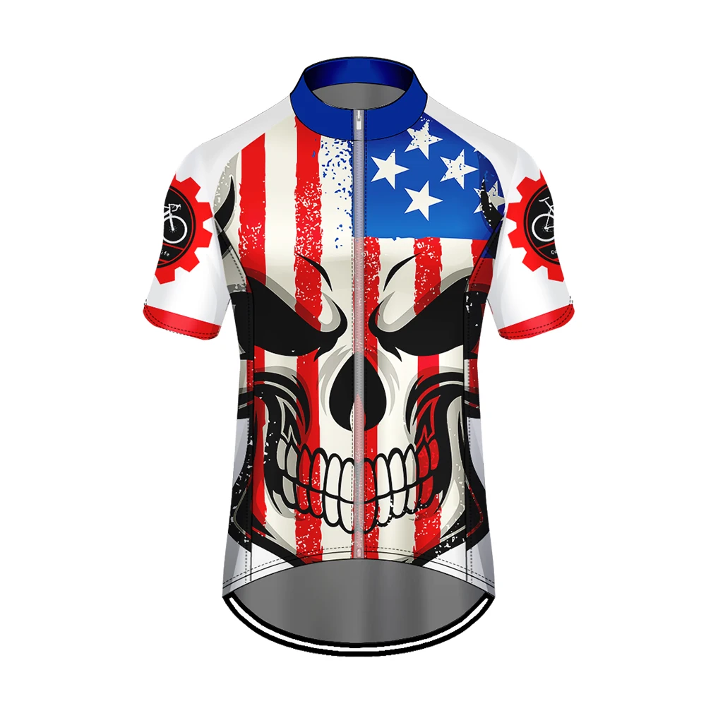 WAMNI 2019 модные Для мужчин в стиле ретро с рукавами реглан Велоспорт Джерси Топы