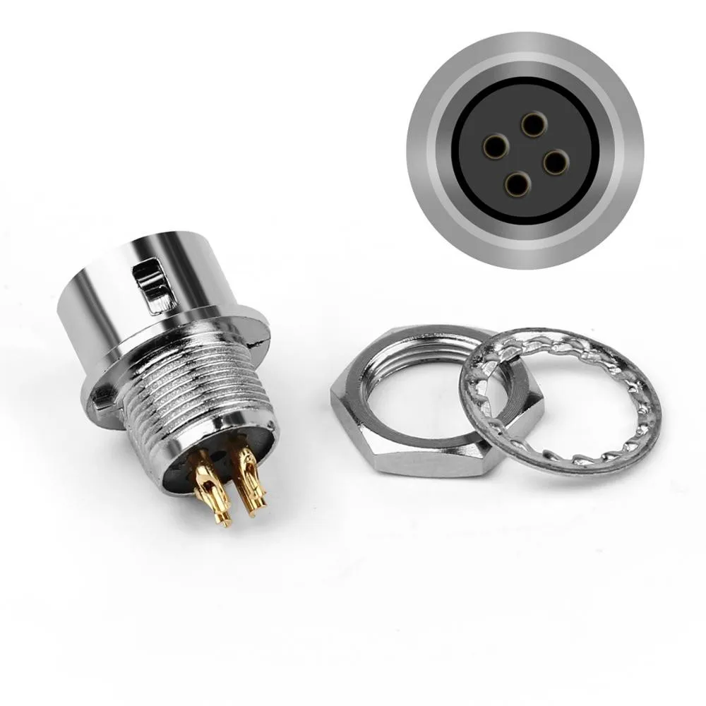 

Audio Connector 4pin Male Female Plug For Mr Speaker Ether Alpha Dog Prime HiFi Earphone Adapter Upgraded Version Headphone Jack