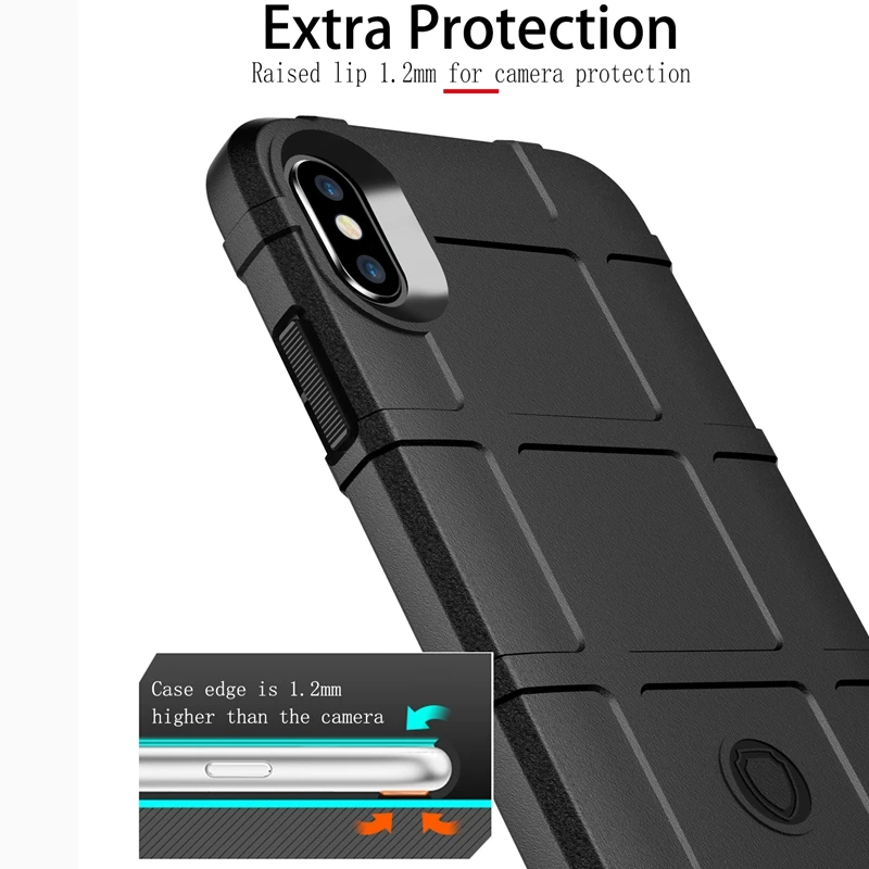 Phone Case For iPhone 11 Pro Max 6S 6 S 7 8 Plus Armor Shield Cover Rugged XR X XS Silicone |