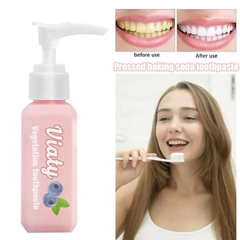 

Viaty зубная паста зубные полоски для удаления пятен отбеливающая зубная паста с кровоточивость десен отбеливание зубов 30 мл SMJGood