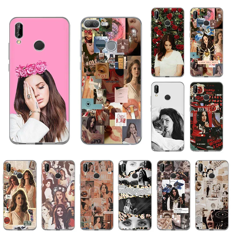 

Lana Del Rey Silicone Soft TPU Phone Case for Huawei Honor 30 9A 9C 20 Pro 8X 9X 9S 8S Y5P Y7A Y6 Y7 Y9 P-Smart z 2019 Cover