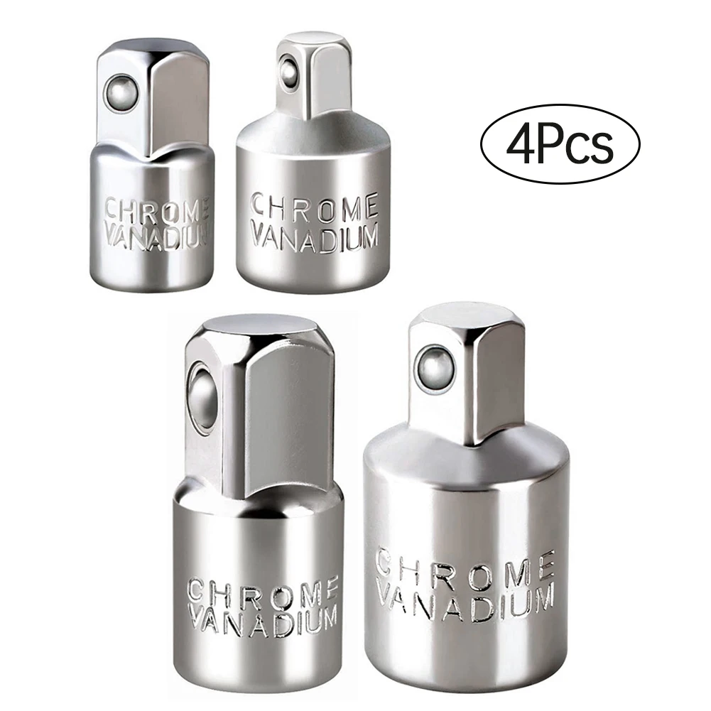 

4 шт., разъем для адаптера переменного тока адаптер воздействия гнездо редукторный разъем Extentsion преобразования инструмент удара гнездо ада...