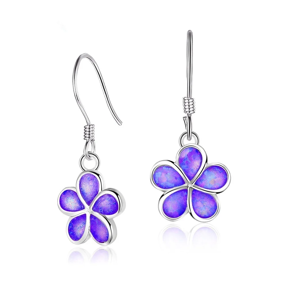 

Hot Selling New Fashionable Delicate And Cute Flower Shaped Earrings Women Wedding Engagement Birthday Party Jewelry Gifts