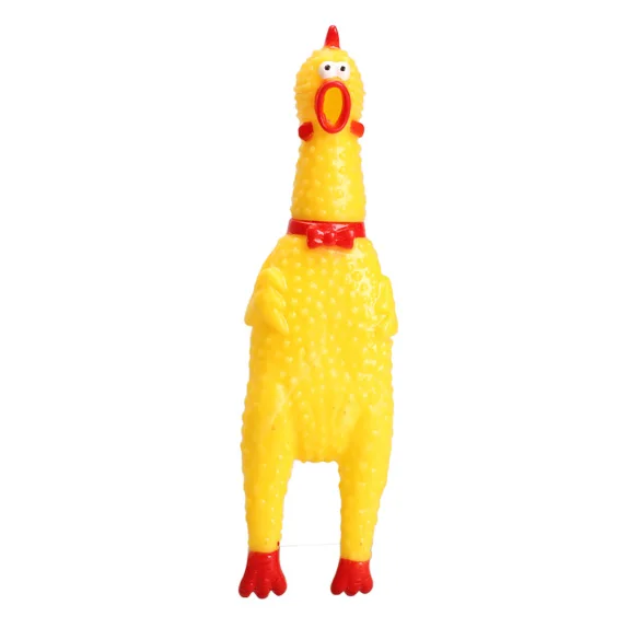 

Funny Vent Long Neck Chicken Shrilling Chicken Sound Squeeze Screaming Toy
