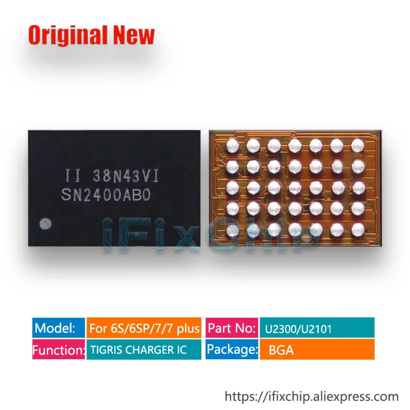 

10 шт./лот для iphone 6S/6S plus/7/7 plus зарядное устройство с USB-управлением IC SN2400AB0 SN2400ABO 35 контактов