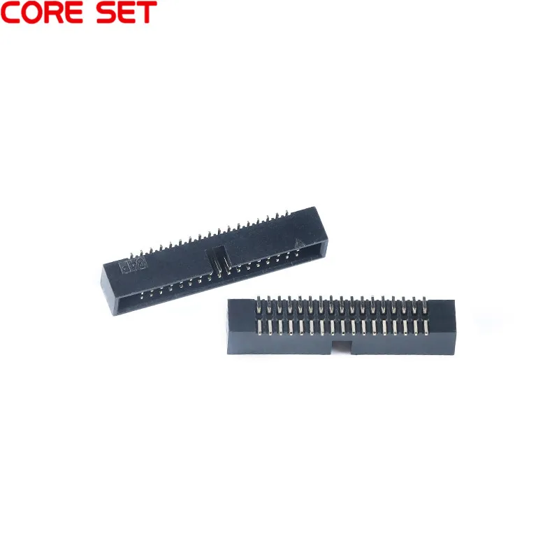 10 шт. 1 27 мм SMD разъем 8/10/12/14/16/20/26/30/40/50Pin Штекерный PCB двухрядный новый | Обустройство
