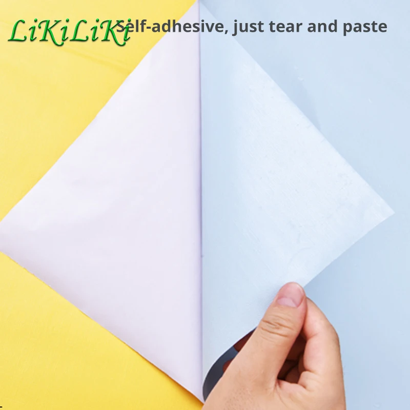 

Solid Color Self Adhesive Vinyl Wallpaper Living Room Kitchen Cabinet Furniture Sticker Waterproof Contact Paper Room Decor Film