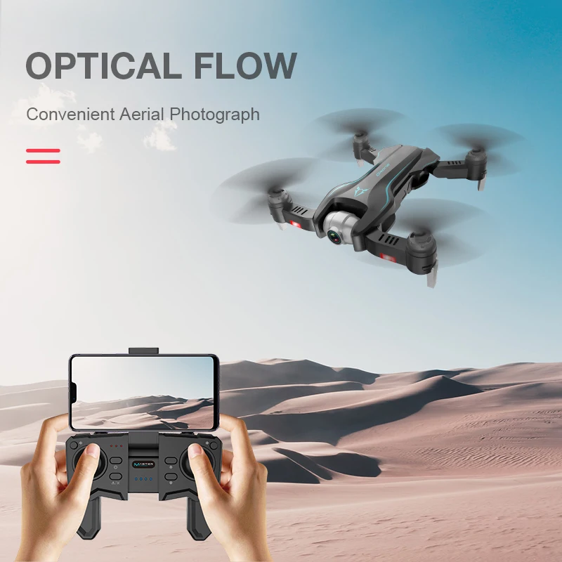 S20 gps Дрон с 4K HD двойной X50 зум Камера оптический поток жестов фото RC вертолет Профессиональный Дрон Квадрокоптер VS SG907 E58