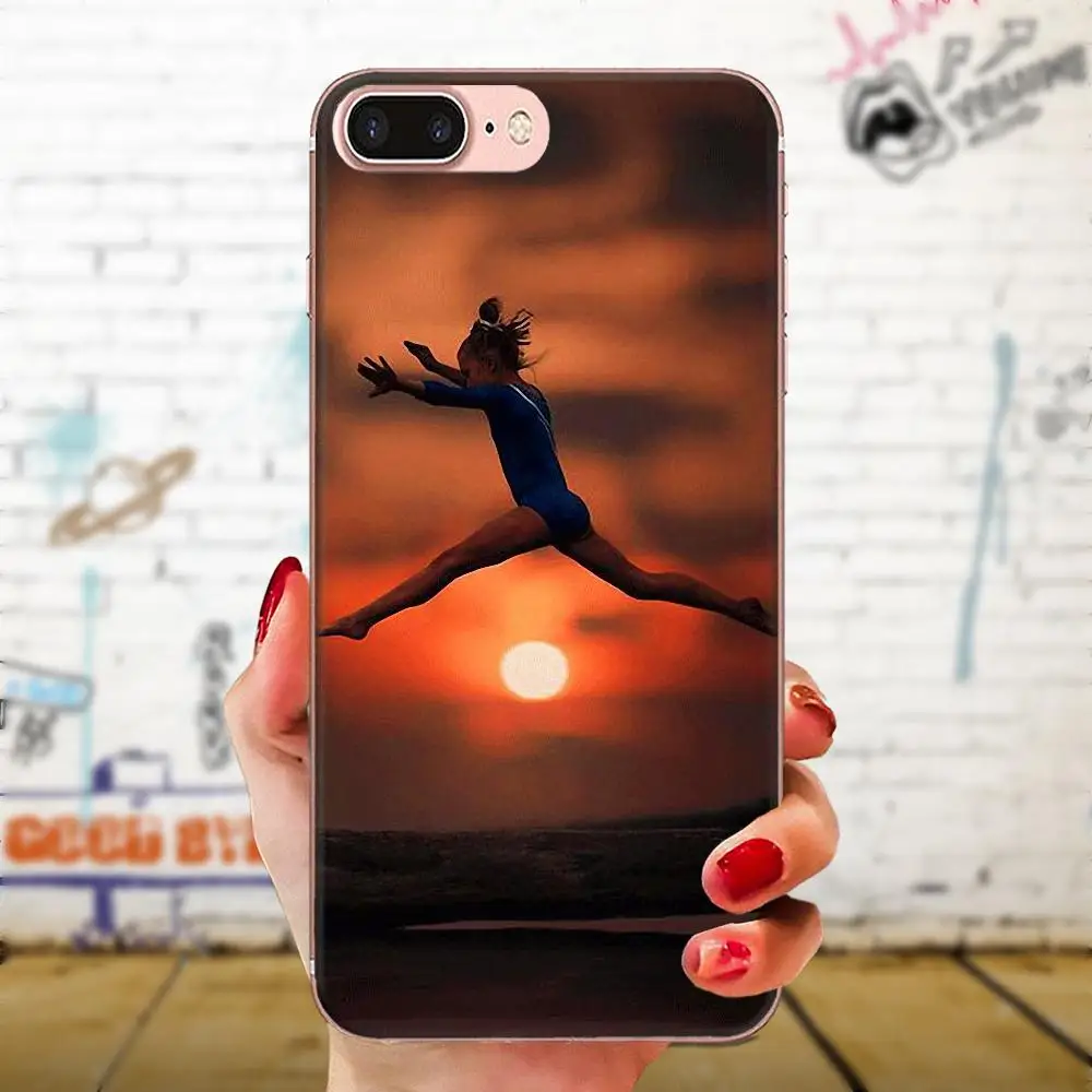 as picture Мягкий чехол из ТПУ с узорами для Galaxy Alpha Note 10 Pro A10 A20 A20E A30 A40 A50 A60 A70 A80 A90 M10 M20 M30 M40 гимнастика силуэт - Цвет: as picture