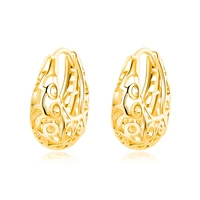 hoop earrings for women female hollow out design classic jewelry