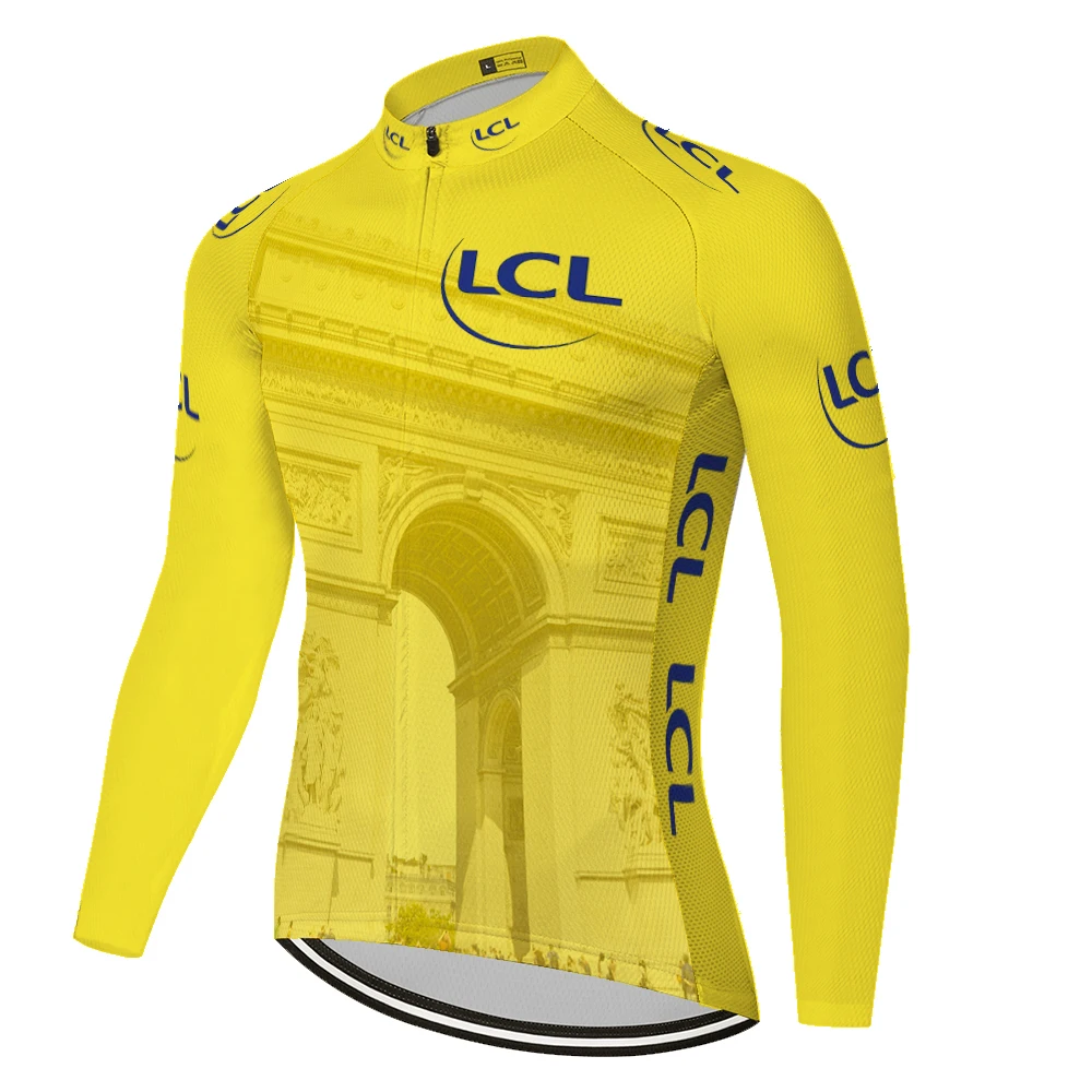 Maillot профессиональный костюм для велосипедистов команды Джерси зимние